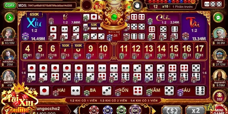 Sicbo - Tài Xỉu Online Dễ Chơi Dễ Trúng Thống Trị 2025 1 Sicbo là tài xỉu online với nhiều ô cược