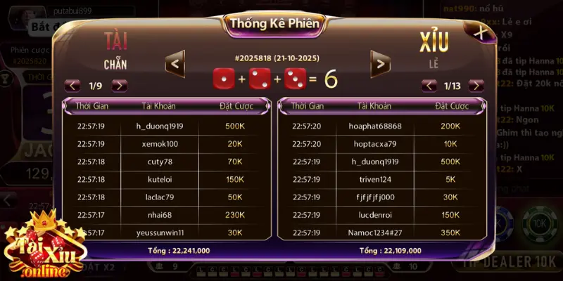 Ưu tiên tham gia khung giờ vàng khi chơi tài xỉu